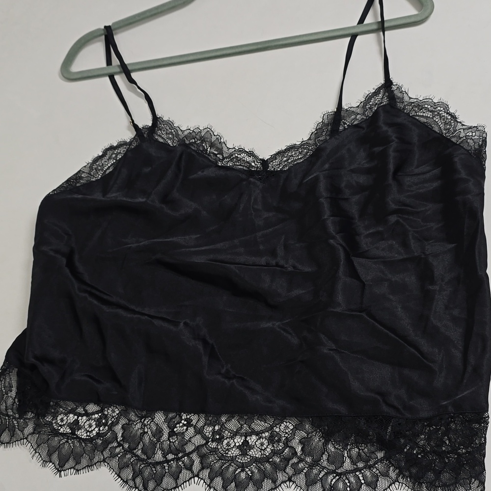 Victoria's Secret Black Lace Cami Top - Picture 8 of 8